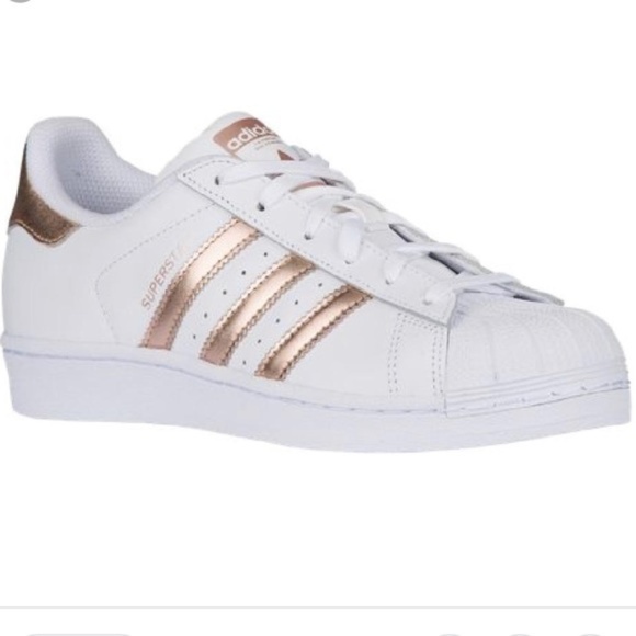 adidas superstar rose gold